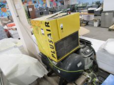 Plusair Kaesser receiver mounted compressor with Mark MDX900 drier
