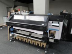 HP Latex 800W Wide format , MY3374T00Z, March 2023. (sold subject to finance company approval)