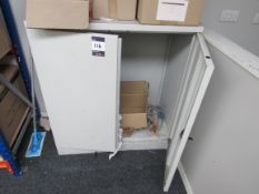 double door steel cabinet