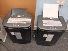 3 document shredders