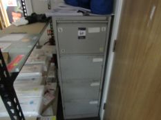 Bisley 4 drawer filing cabinet
