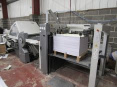 Heidelberg Stahlfolder Sktl Folding Machine, BCUH-66, 2006, Serial Number 1224407192. (sold