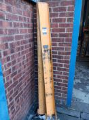 Forklift fork extensions, 1830mm (L) x 6'
