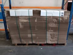 Large quantity of cardboard protective sheets