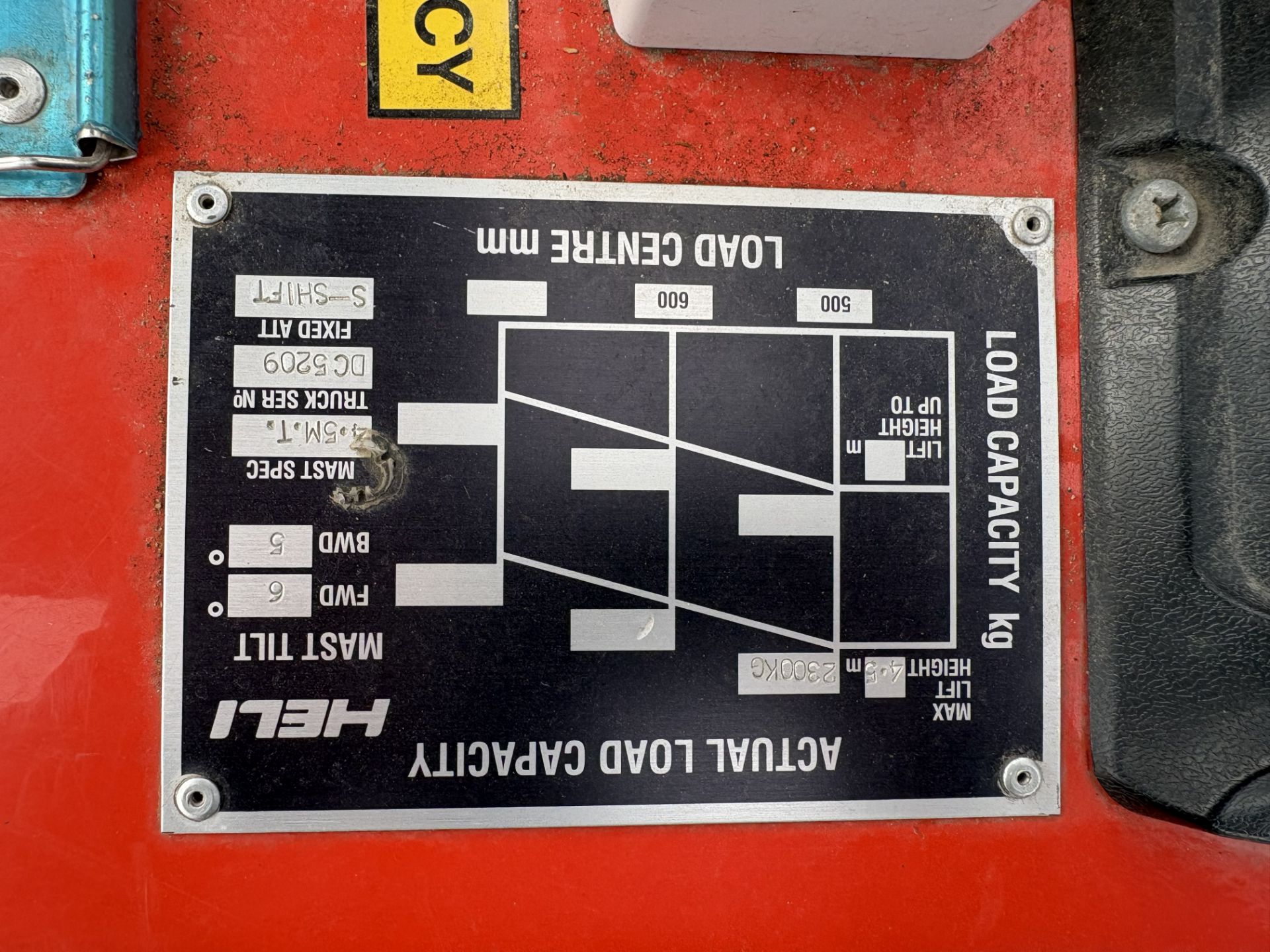 Heli FB25G Electric Forklift Truck, - Image 14 of 22