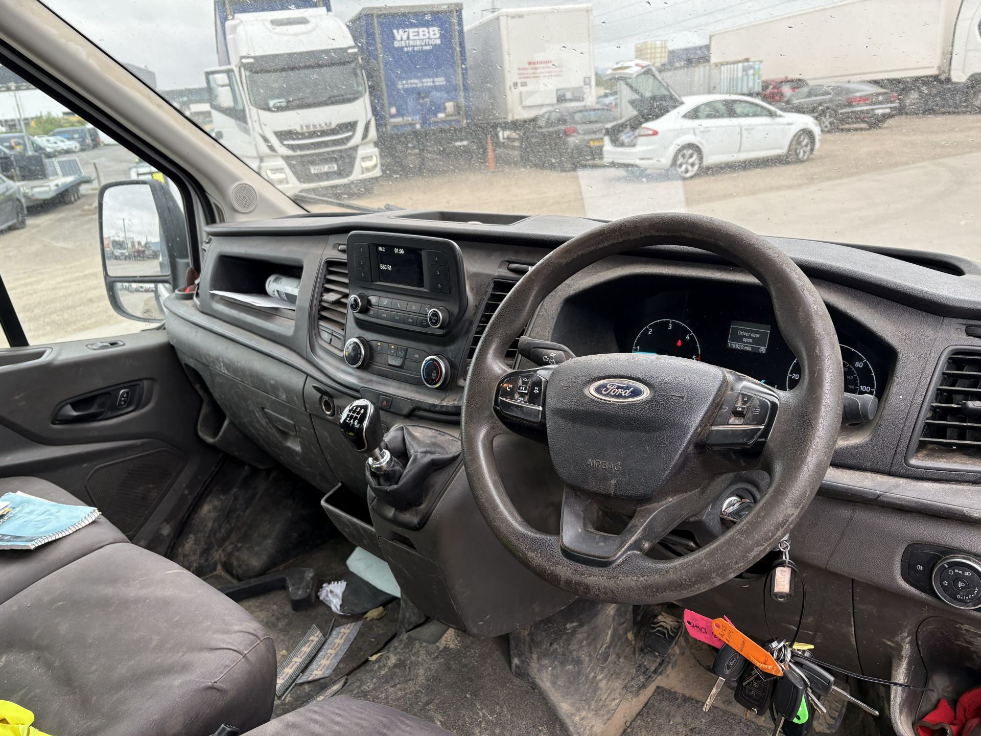 Ford Transit 350 L4 2.0 EcoBlue Dropside, Registration LP69 PZU, - Image 25 of 27