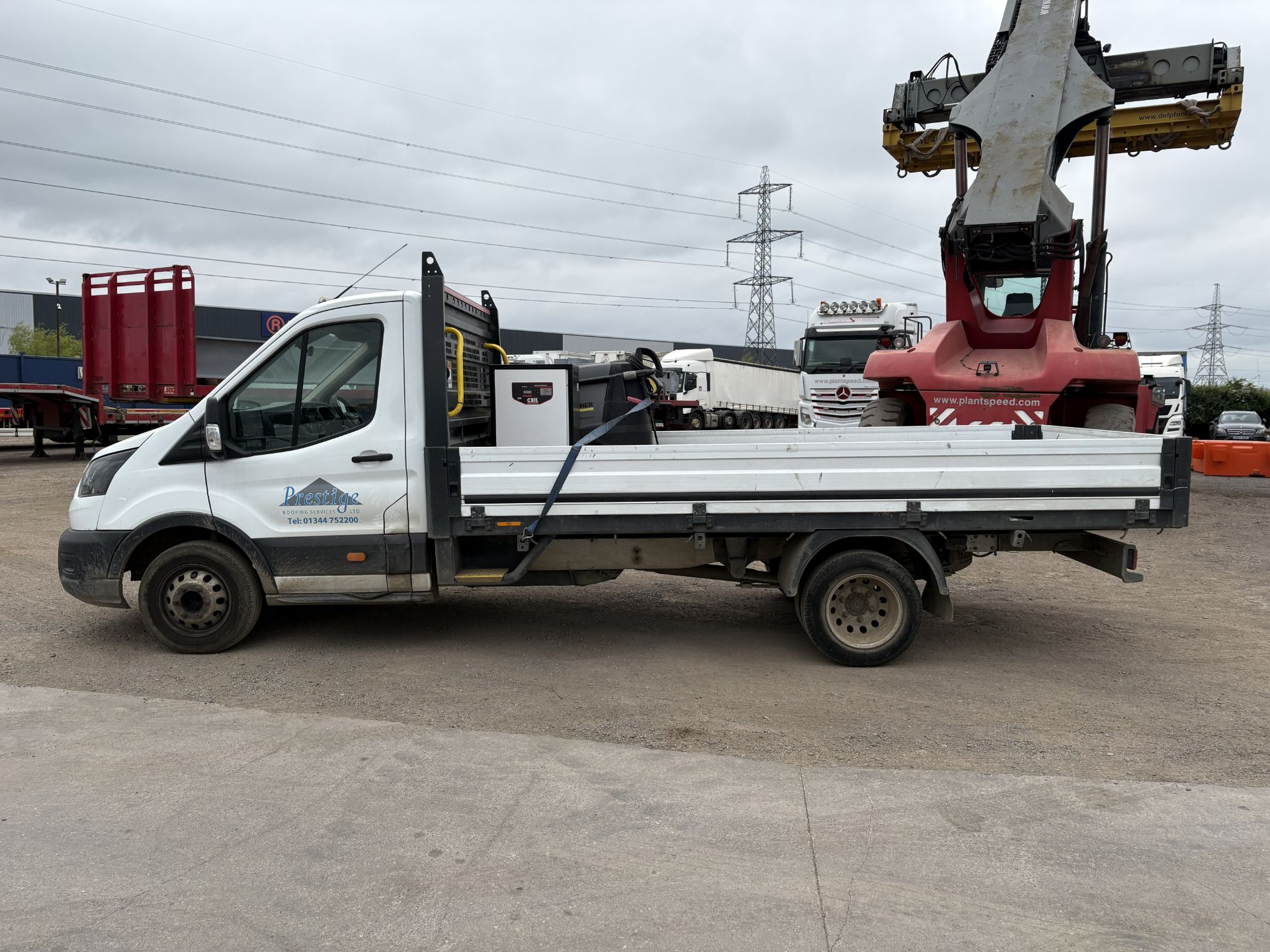 Ford Transit 350 L4 2.0 EcoBlue Dropside, Registration LP69 PZU, - Image 6 of 27