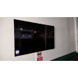 Samsung 55� widescreen LCD television, as lotted