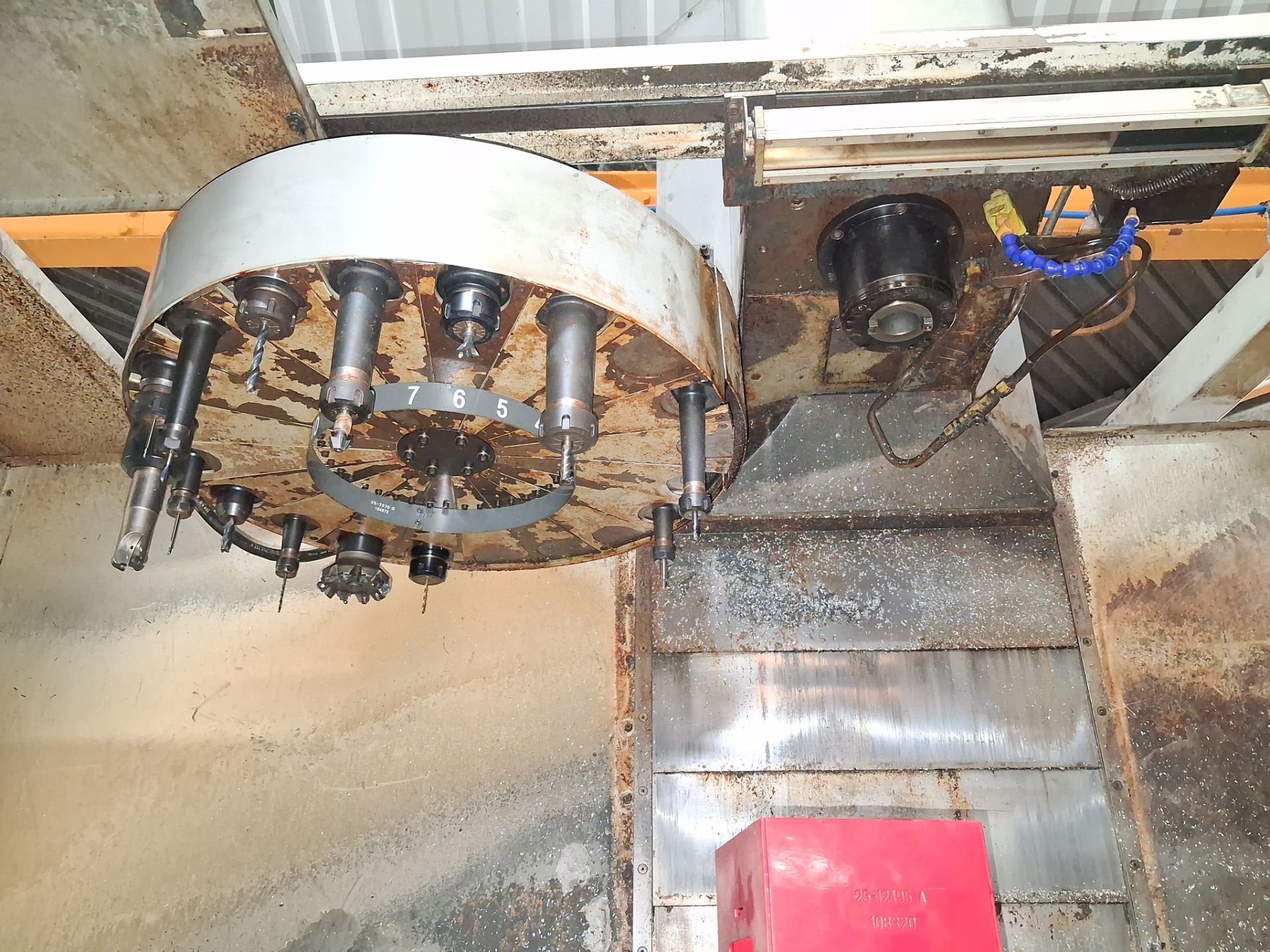 Year 2000 HAAS VF4 Vertical Milling Machine. Serial Number 19948. 415V - Image 4 of 8