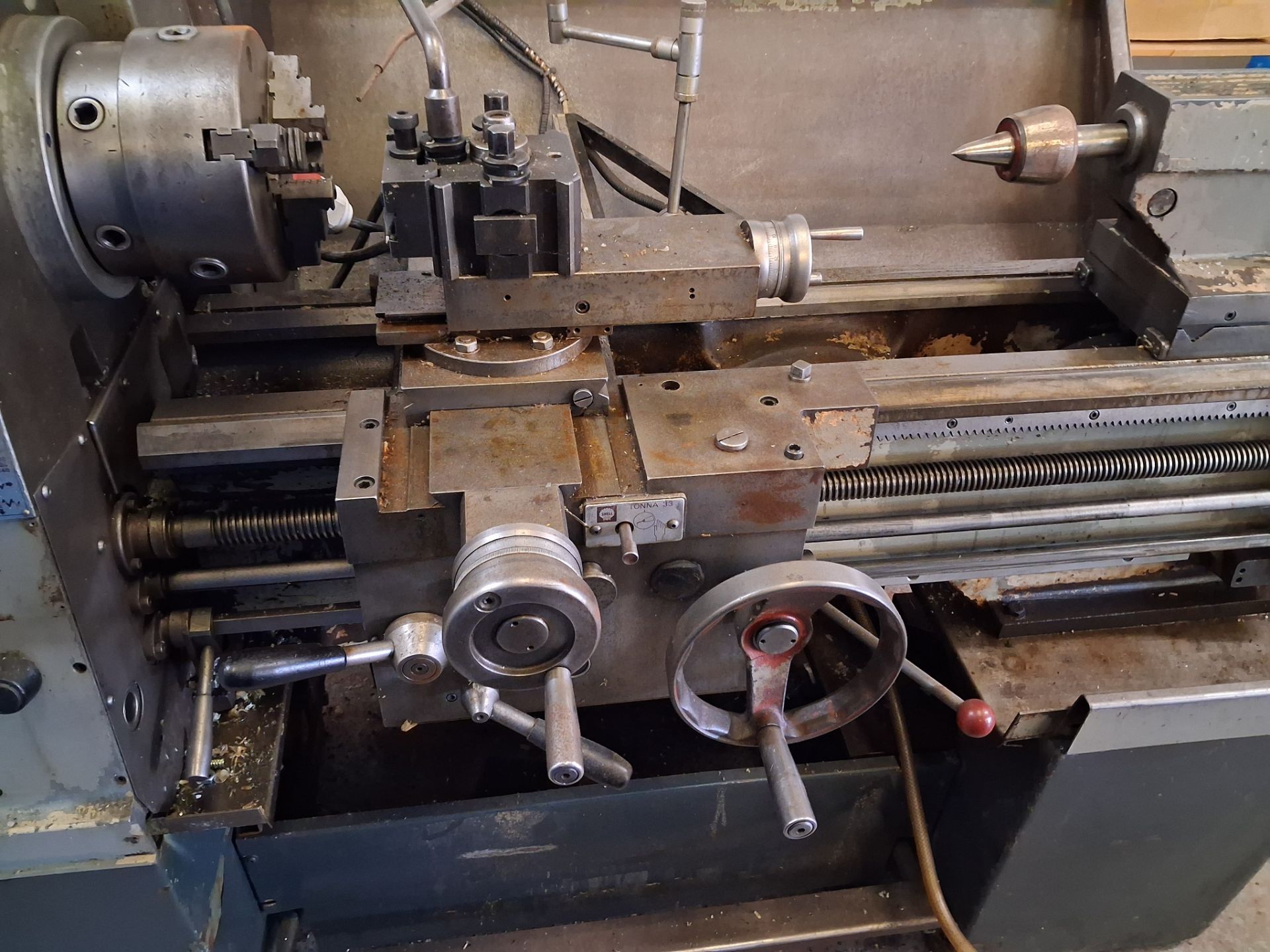 Colchester Harrison Gap Bed Centre Lathe with Heidenhain 3 axis DRO. 415V - Image 4 of 5