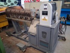 Bone Cravens Ltd Plastic Extrusion Machine with Shackleton System Drives Control Cabinet