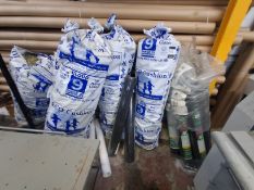 6 Rolls of Plastic Grass and small quantity of underlay