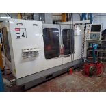 Year 2000 HAAS VF4 Vertical Milling Machine. Serial Number 19948. 415V