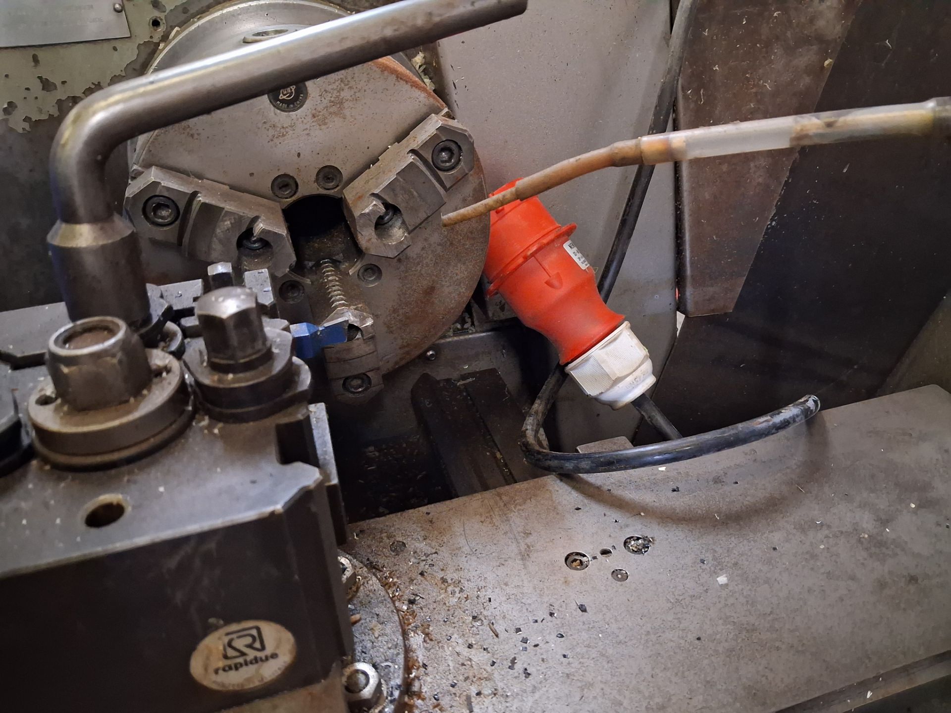 Colchester Harrison Gap Bed Centre Lathe with Heidenhain 3 axis DRO. 415V - Image 3 of 5
