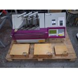 Year 1998 Ceast Type 6911 HDT & VICAT 3 Station Plastic Tester. Serial Number 15164
