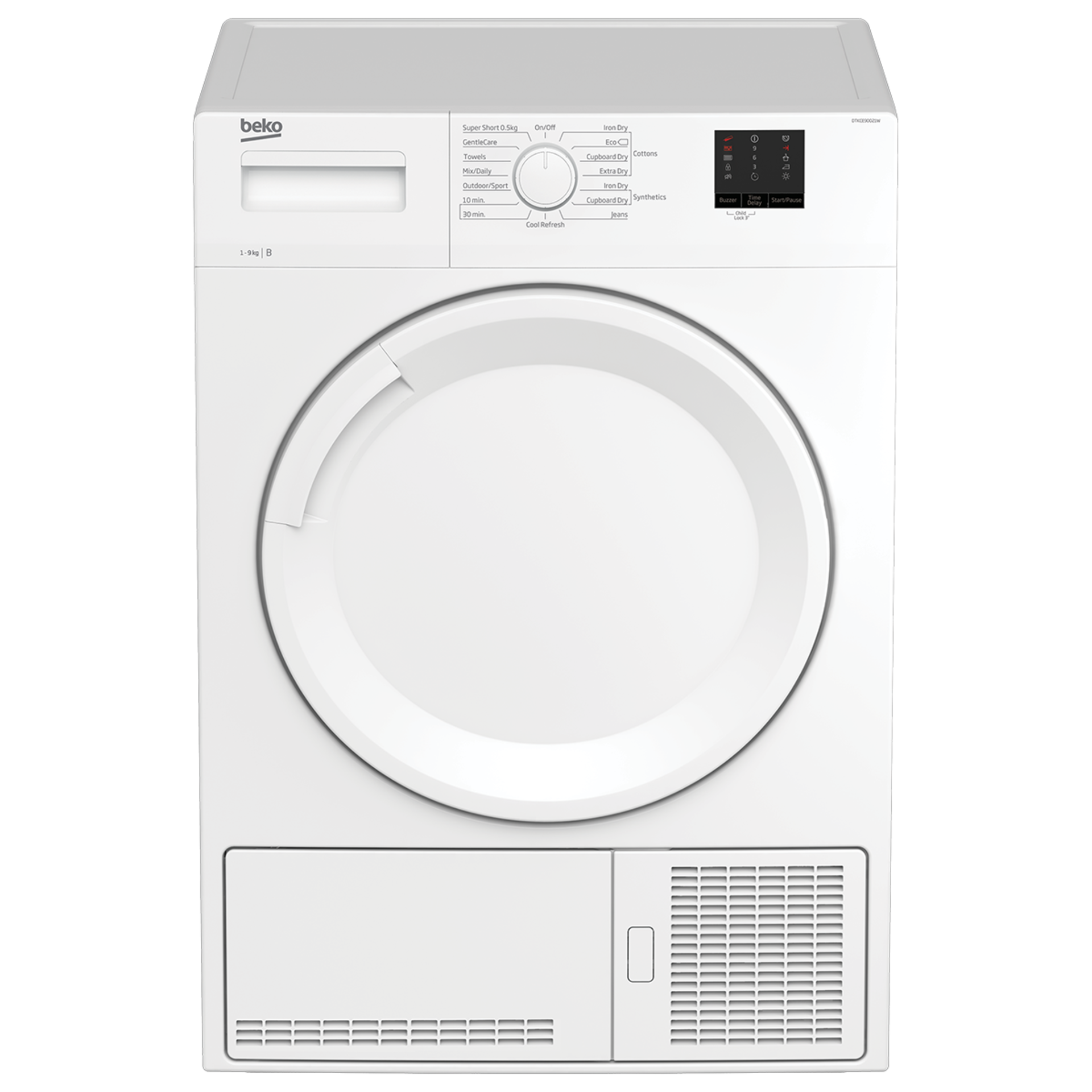 Beko DTKCE90021W 9kg Condenser Tumble Dryer – White rrp. £279.00