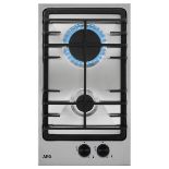 AEG HGX3220SM 30cm 2 Burner Stainless Steel Gas Domino Hob rrp. £249.99