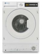 White Knight BIWM148 Integrated built in washing machine 8kg 1400 spin in wh rrp. £299.99