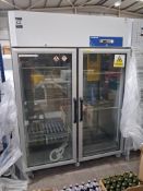 Porkka C R290 Double Door Commercial Fridge.
