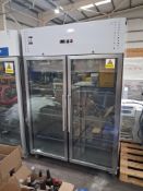 Adexa R1200VGLASS Commercial Upright Fridge