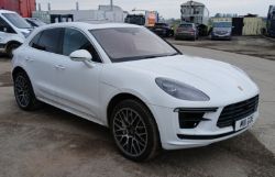 Porsche Macan Turbo (2020), Mercedes Benz X Class Pick-Up (2019), Nissan Navara Pick-Up (2015) & a Ford Transit Dropside (2020)