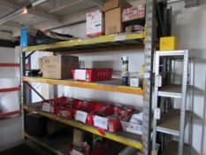 Single bay racking – contents not included