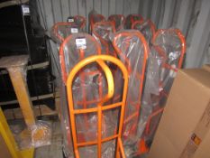 4 Steel table sack carts