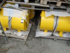 2 yellow tanks