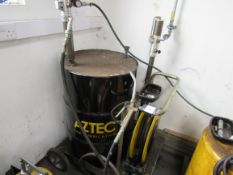 Mobile lubrication stand