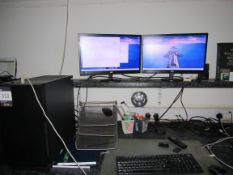 Tower PC Unit Intel Core i3-8100, 3.60GHz, 16GB Ram, 1TB HDD