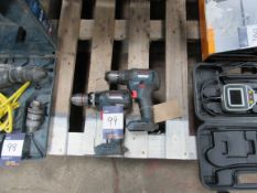 2 Bosch cordless drills