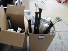 Quantity of pipes with valves