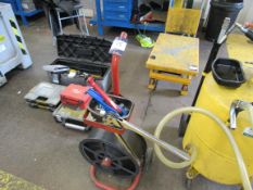 Banding and strapping cart
