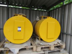 2 yellow tanks