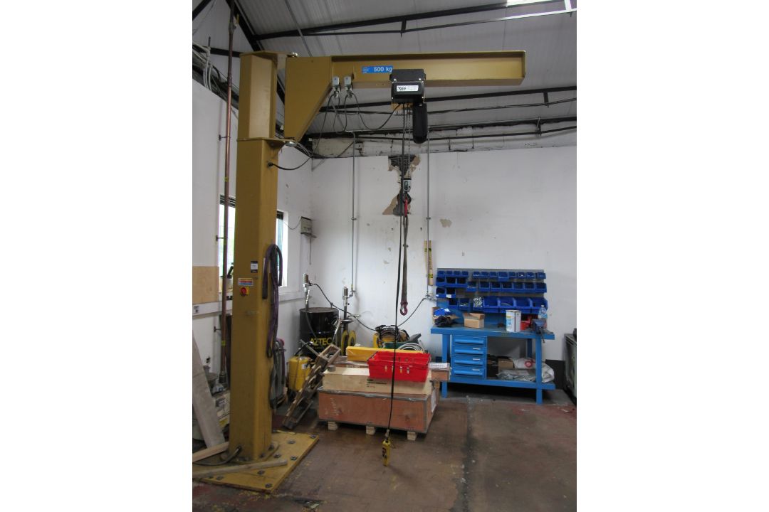 Auto drain 500kg jib crane - Image 2 of 2