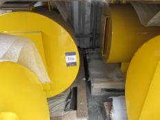 2 yellow tanks