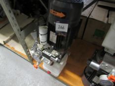 Flowfit hydraulic power unit with Tec motor