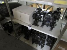 Quantity diaphragm pumps
