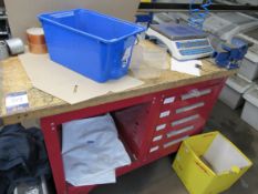 Work bench and contents
