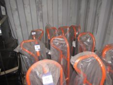 3 Steel table sack carts