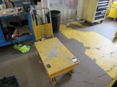 Scissor lift trolley