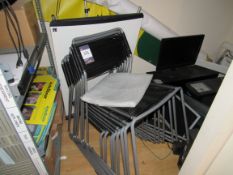 8 x Stackable chairs