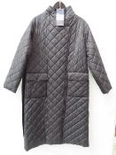 GANT quilted coat - Ebony Black - Size M - RRP£250