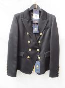 Holland Cooper 'Knightsbridge' Blazer - Black Baranthea - Size 14 - RRP£399