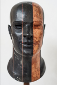 Domenico Ludovico Memory 1, 2017 Black Marquigna marble, red Verona marble and resin. Very