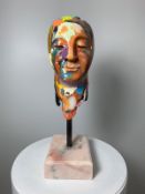 Domenico Ludovico Colourful Thought 2, 2021 Rare and precious natural purified resin from the valley