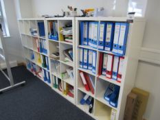 3 pigeon hole storage units