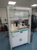 Safe Lab Airone-RS mobile fume cupboard incorporating carbon filtration technology Serial number