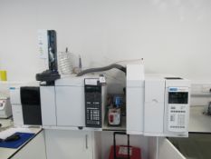 Agilent 5977B AC/MSD Chromatography unit with Agilent 7697A headspace sampler
