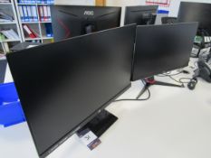 3 AOC screen and HP screen